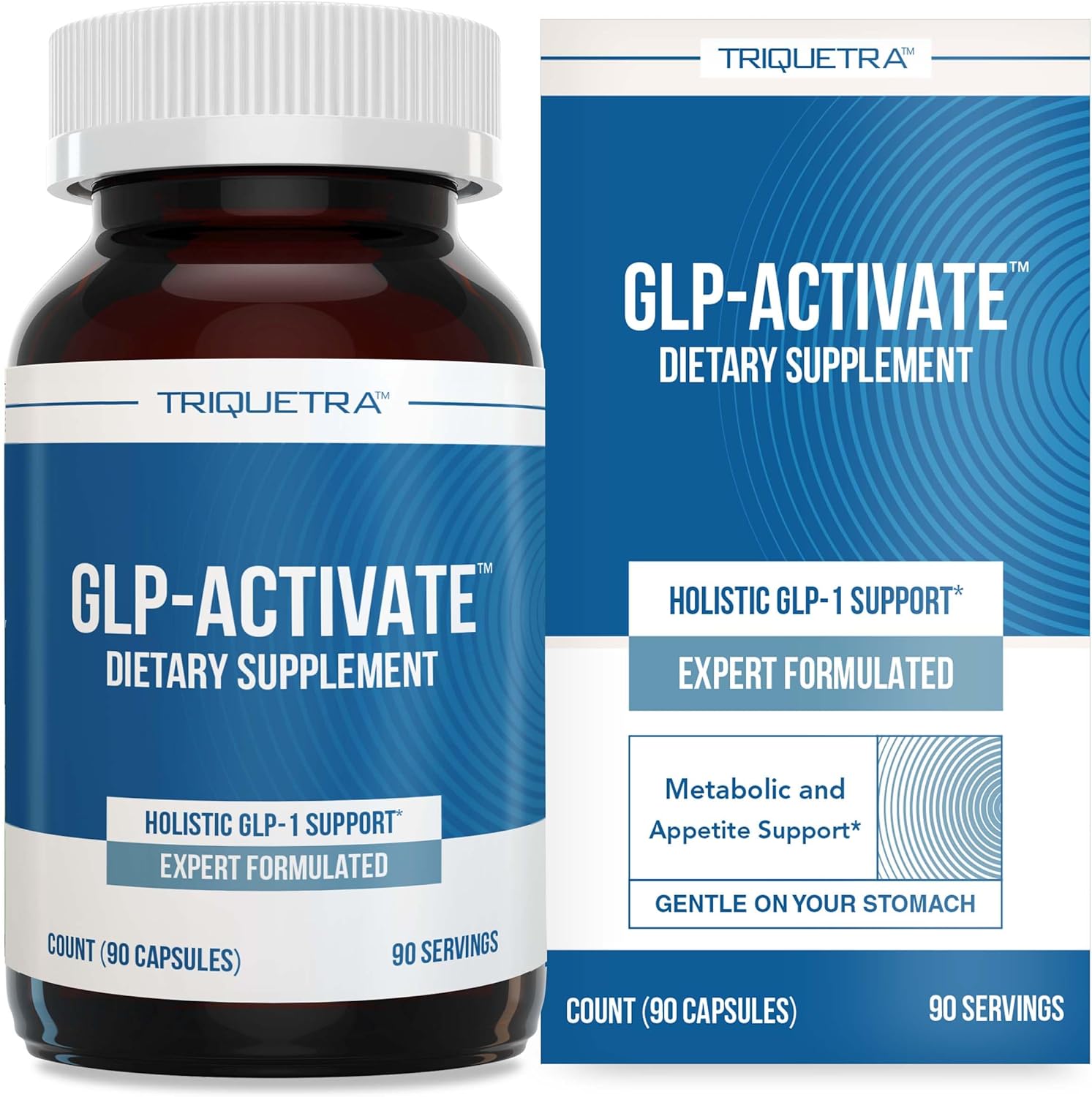 GLP-Activate | Hunger  Metabolism Support - Formulated to Support GLP1 Naturally - Expert Formulated GLP1 Supplement for Women - 1 Capsule Before Meals for Hunger  Metabolic Support (90 Servings)