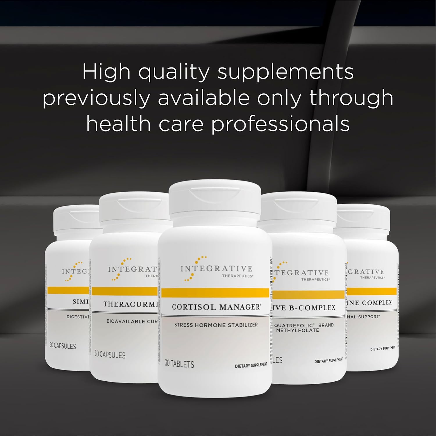 Integrative Therapeutics - Cortisol Manager - Supplement with Ashwagandha and L-Theanine - Supports Relaxation  Calm* - 30 Tablets