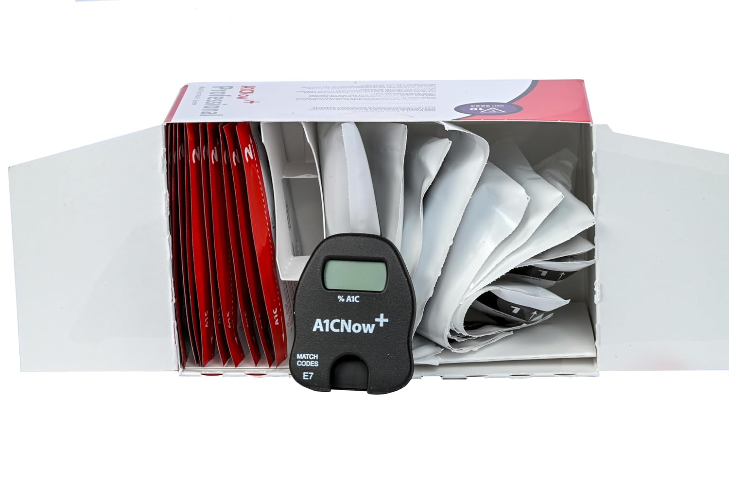 A1CNow+, Hba1c Blood Monitor w/ Sampler, 10 Test Kit