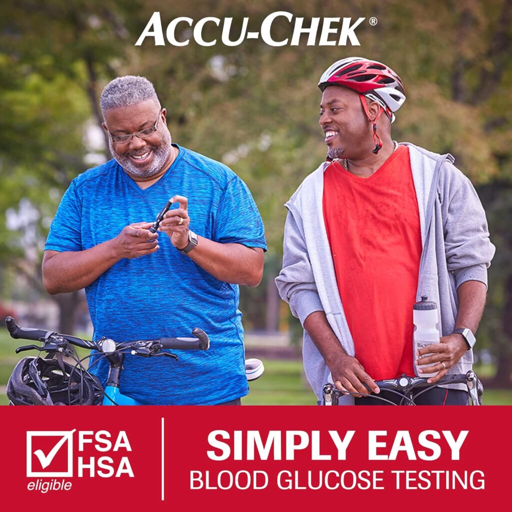 Accu-Chek FastClix Diabetes Blood Sugar Test Kit for Diabetic Glucose Monitoring: 102 FastClix Lancets, 100 Guide Test Strips, and Control Solution (Packaging May Vary)