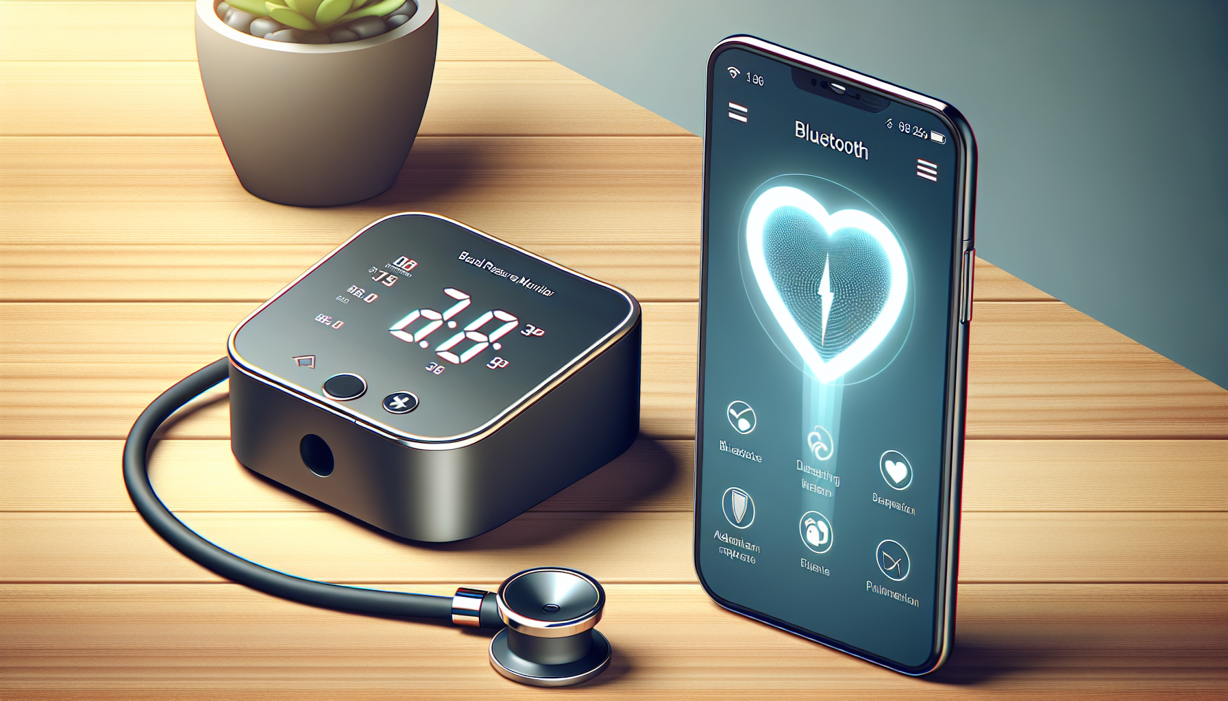 AD Medical UA-651BLE Bluetooth Digital Home Blood Pressure Monitor