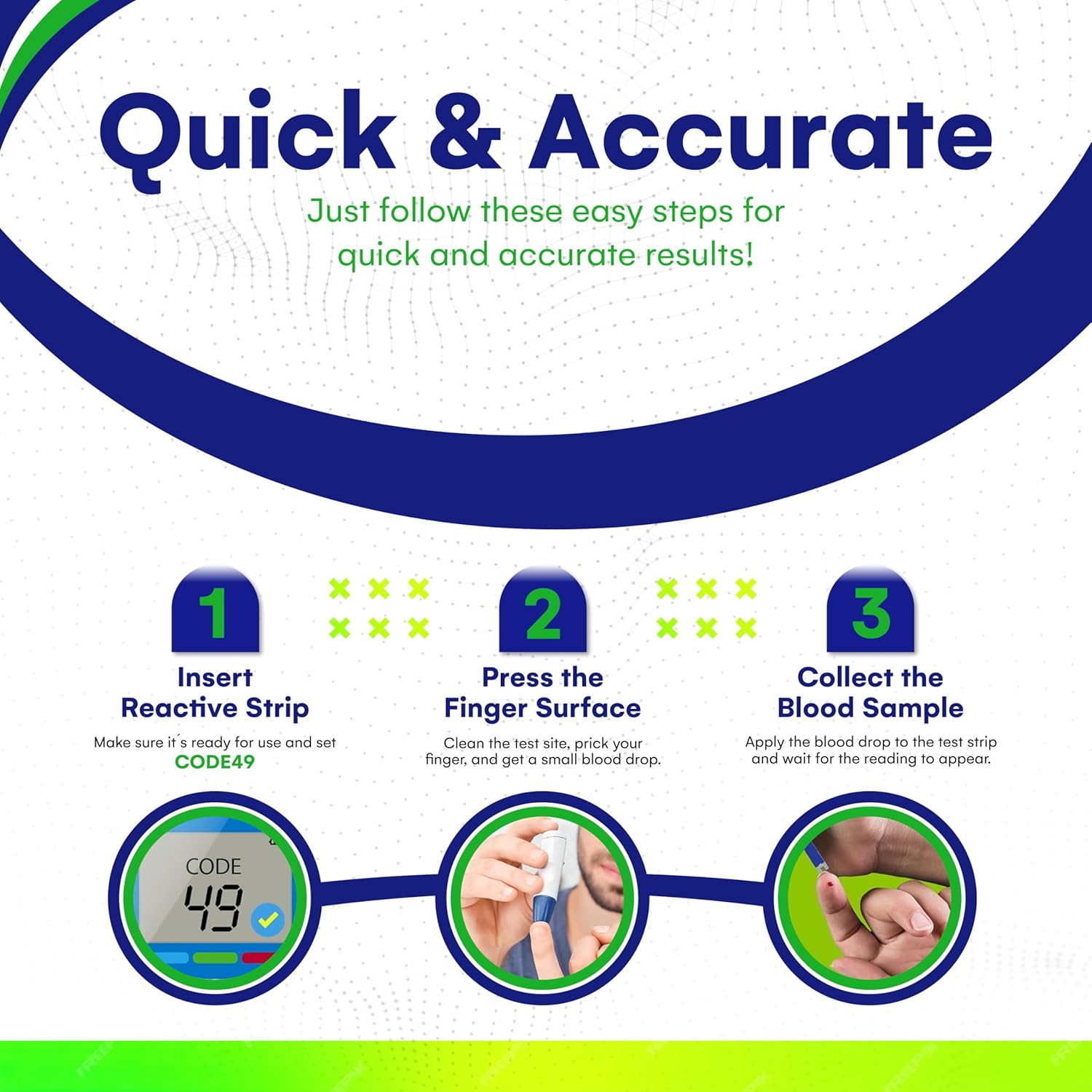 Blood Glucose Test Strips – 50 Count – Compatible with Ultra, Ultra2, UltraMini  UltraSmart Meters – Glucose Strips for Blood Testing for Home Use