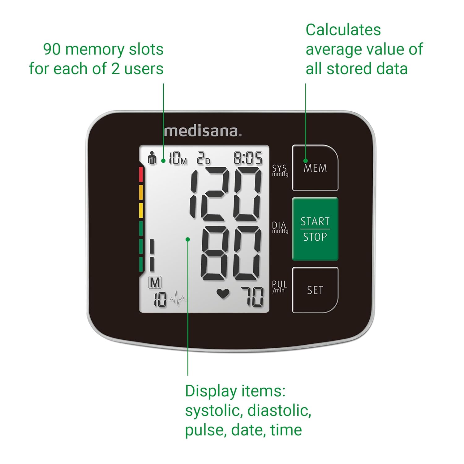 BU 516 Upper arm Blood Pressure Monitor