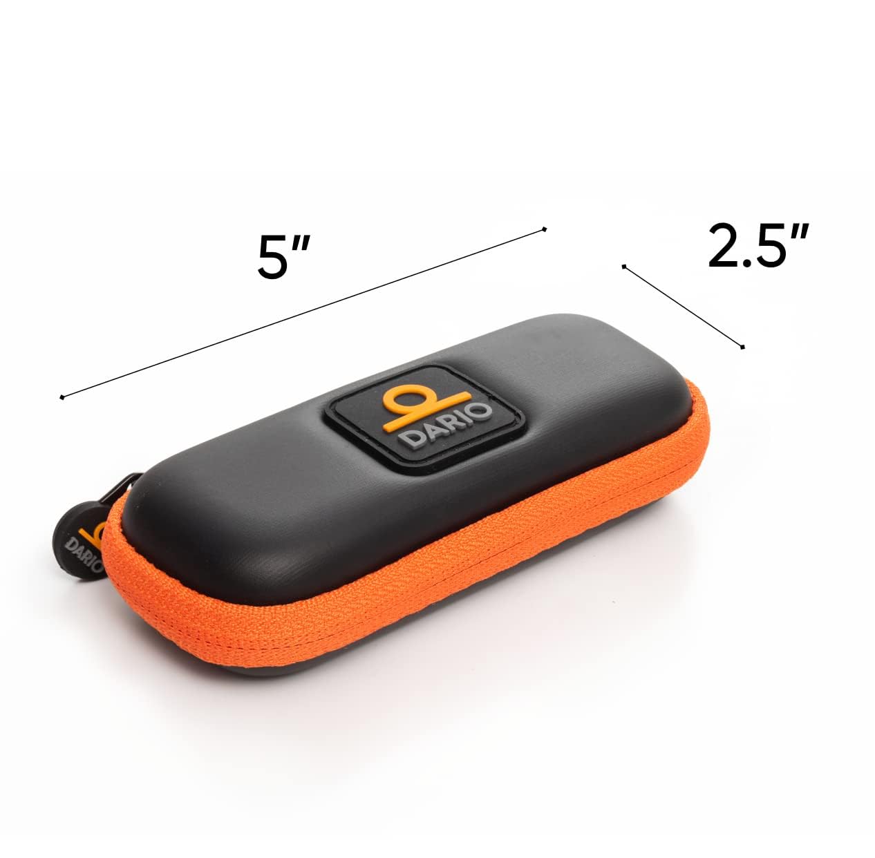 Dario Bundle: Smart Glucose Monitor Kit: Travel Case (Black), Glucometer, 125 Test Strips, 110 Lancets (Lightning Adapter - For iPhones Up To 14 Only)