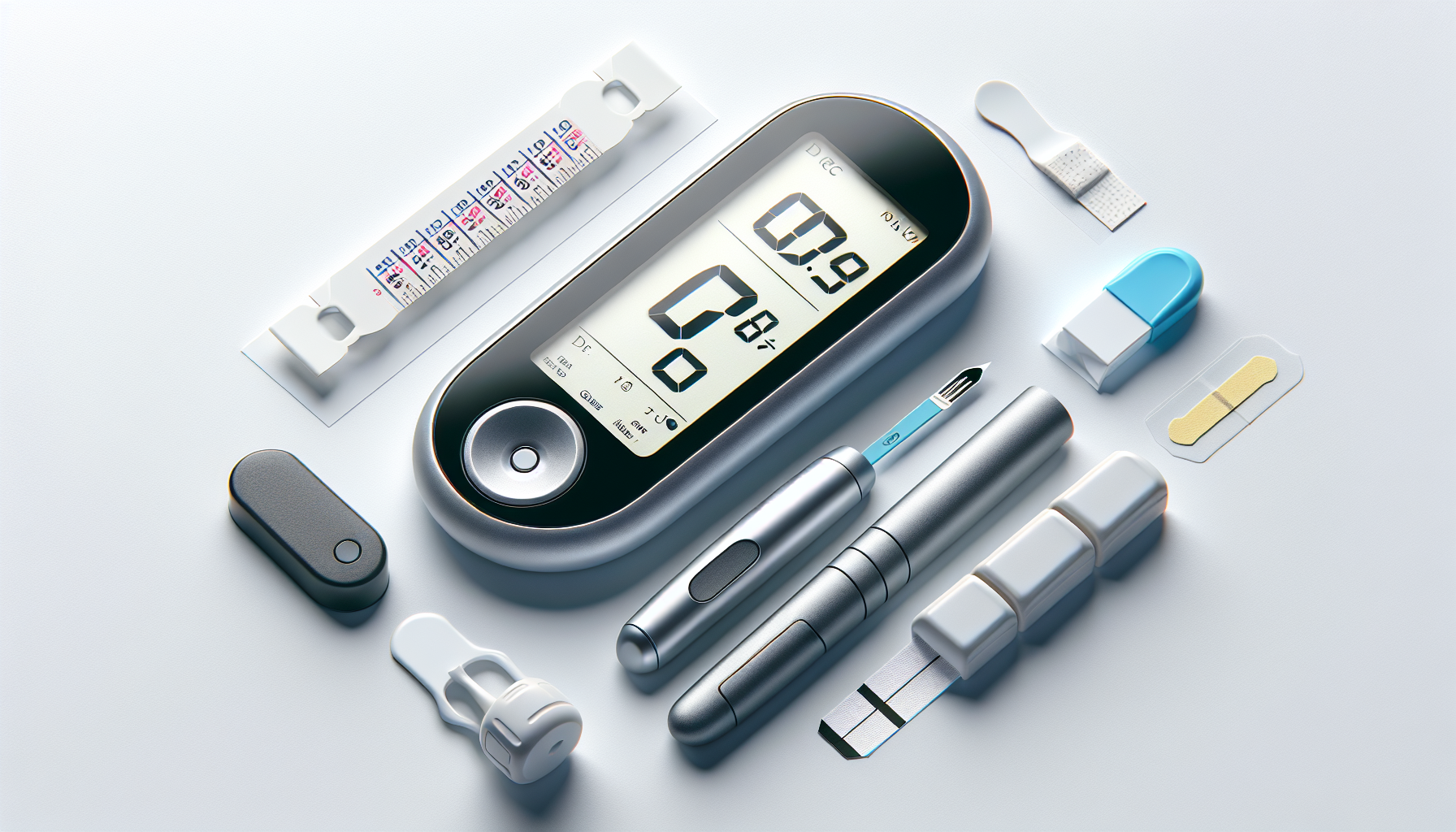Diabetes Testing Kit Bundle – Includes Blood Glucose Monitor with Test Strips, Lancets, Carrying Case  LUAL’s 45 Diabetes Decoded | Compatible with ReliOn Premier