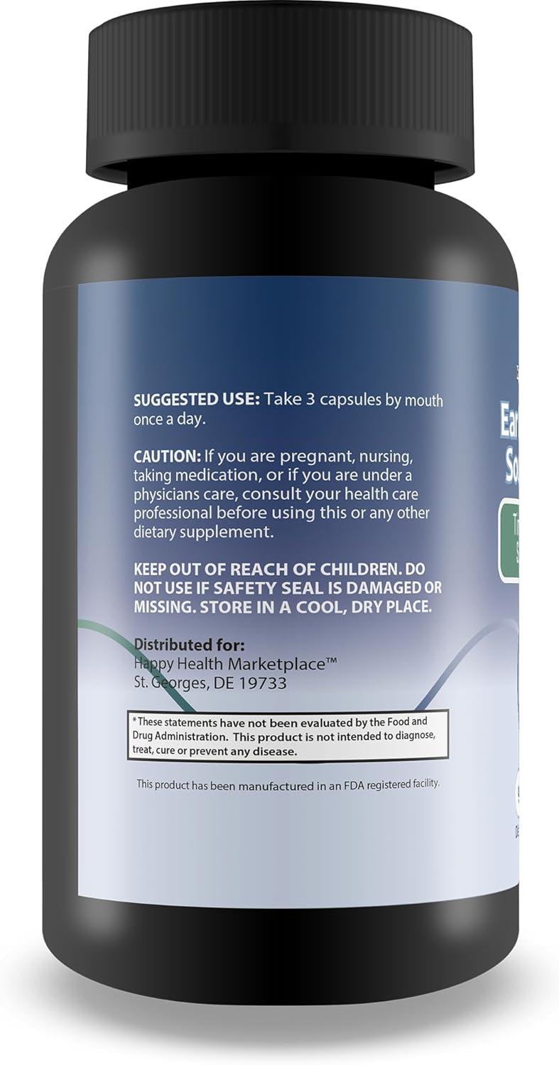 Ear Echo Ease Tinnitus Relief Supplement - Our Best Tinnitus Relief for Ringing Ears - Ear Health Supplements for Ringing in Ears Relief  Healthy Hearing Support - Stop Ringing in The Ears
