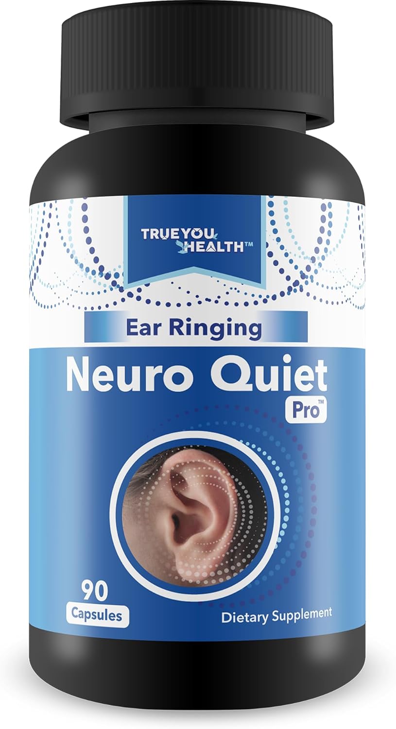Ear Ringing Neuro Quiet Pro - Improved Formula - Our Best Hearing Improvement Supplement - Tinnitus Relief for Ringing Ears - Stop Ear Ringing Remedy - Ear Health Supplements Clear Tinnitus Ear Pills