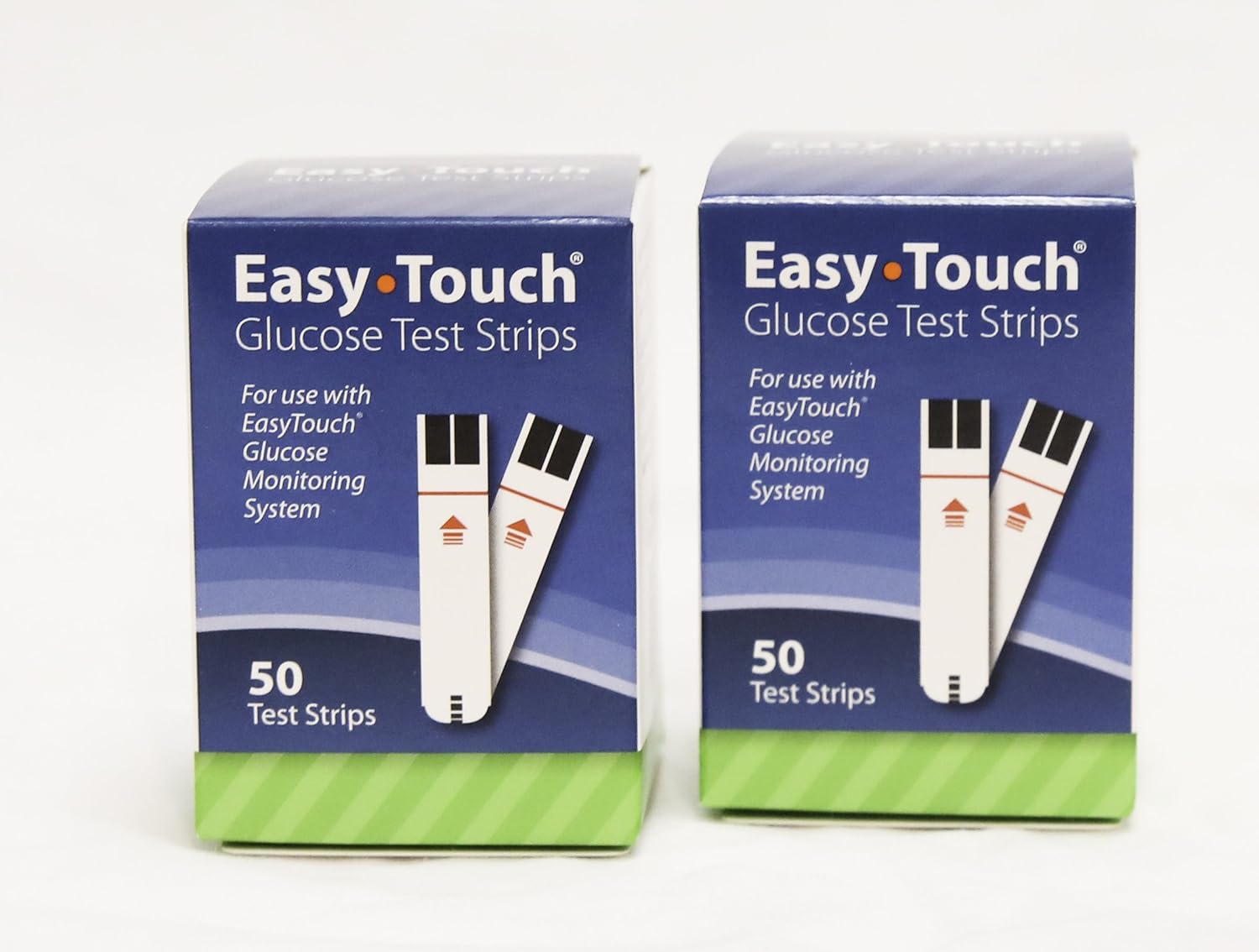 EasyTouch Diabetes Testing Kit - Blood Glucose Meter, 100 Test Strips, 100 Lancets, Lancing Device, Owners Manual, Logbook, and Carrying Case