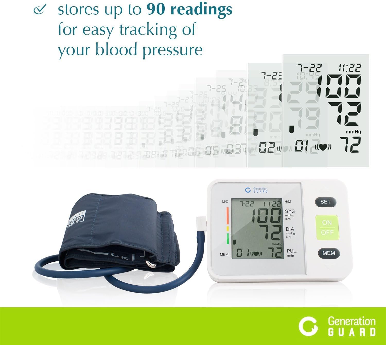 Electronic Arm BP Monitor - GM-800A
