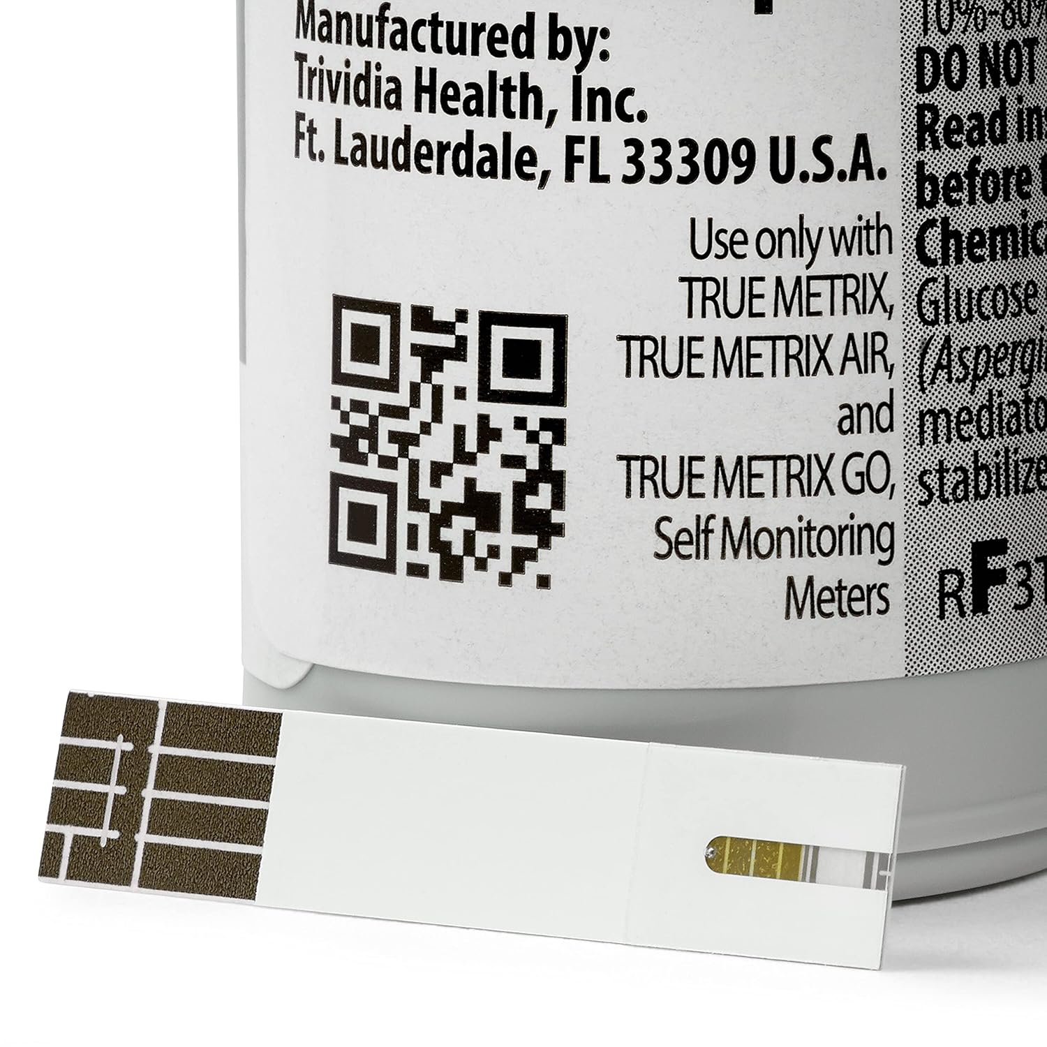 Leader True Metrix Self Monitoring Blood Glucose Test Strips, 50 Count Per Box - 4 Boxes