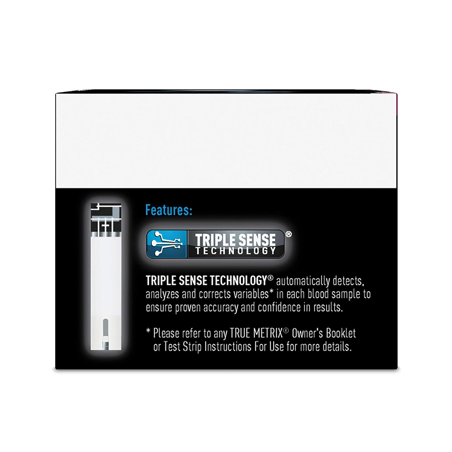 Leader True Metrix Self Monitoring Blood Glucose Test Strips, 50 Count Per Box - 4 Boxes