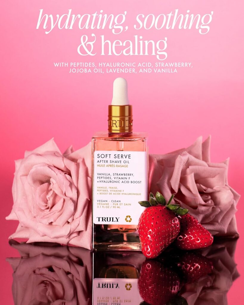 Truly Luxury After Shave Oil | Soothing  Hydrating Treatment to Prevent Ingrown Hair For Smooth, Irritation-Free Skin for Daily Use